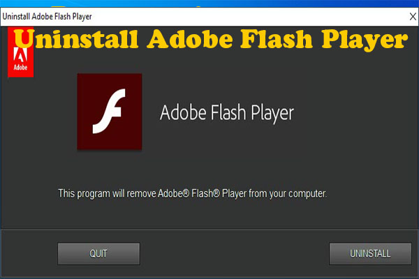 should you uninstall flash player