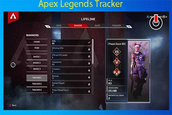 Top Apex Legends Trackers for Stats, Leaderboards, Apex Packs