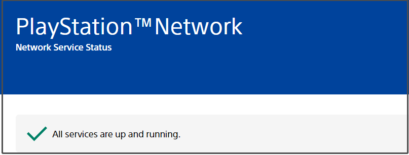 Is the PSN down? - Server Status