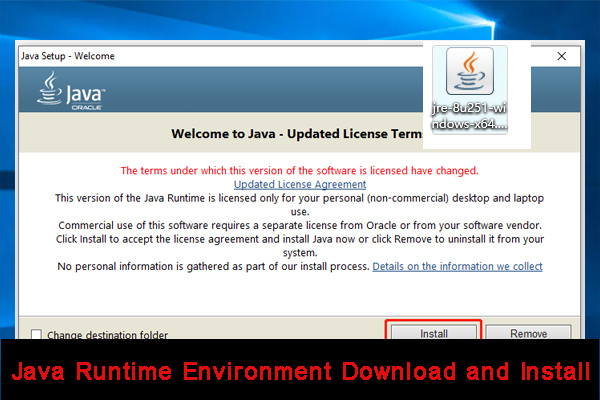 java 64 bit jre download windows 10