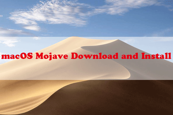 how to download mojave on older mac