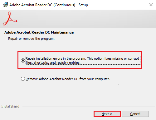 download acrobat reader not all files are damaged