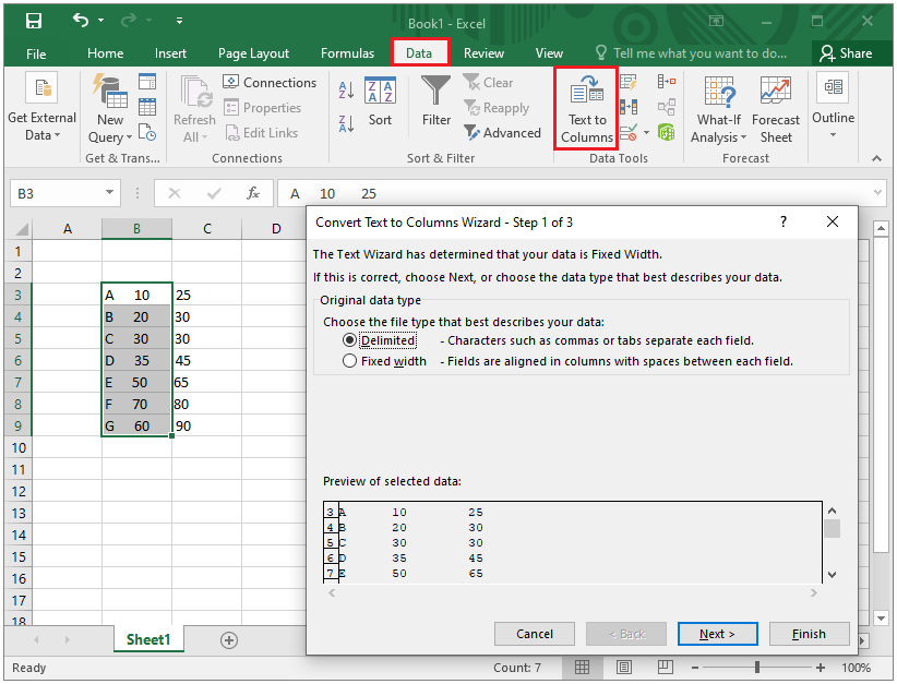 How To Convert Notepad Data To Excel MiniTool Partition Wizard