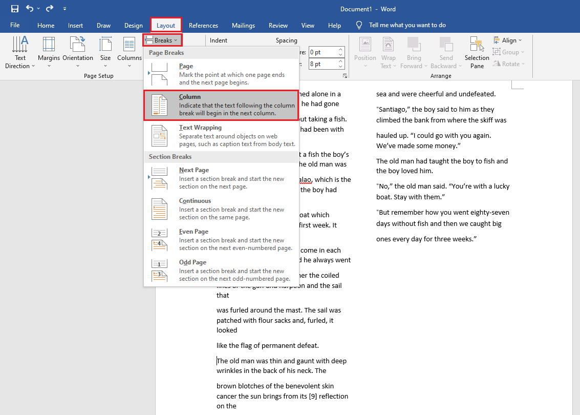 How To Make Columns In Word A Full Guide MiniTool Partition Wizard