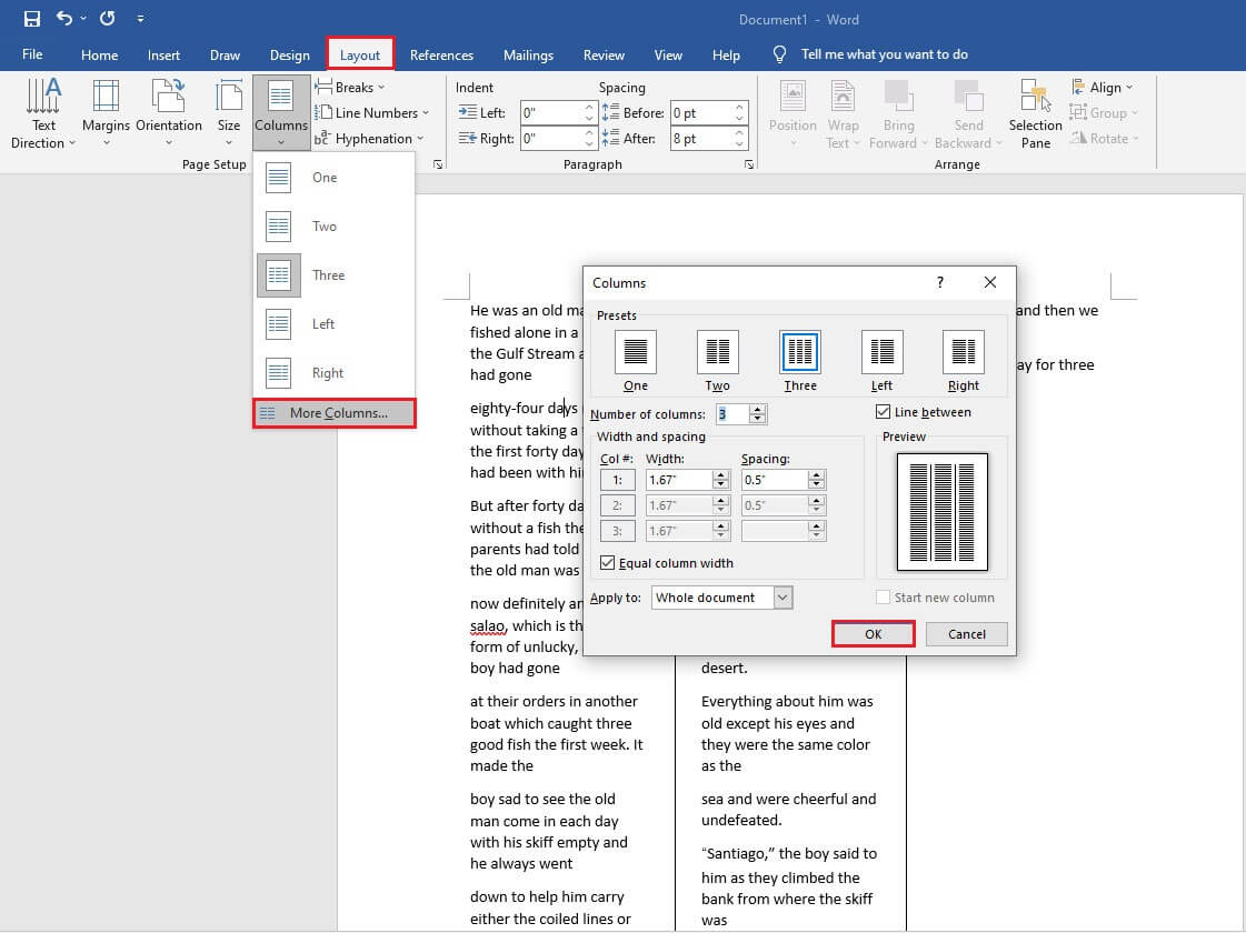 How To Make Columns In Word A Full Guide MiniTool Partition Wizard