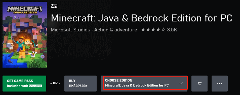 Download Minecraft Java Edition for Windows 10, Free