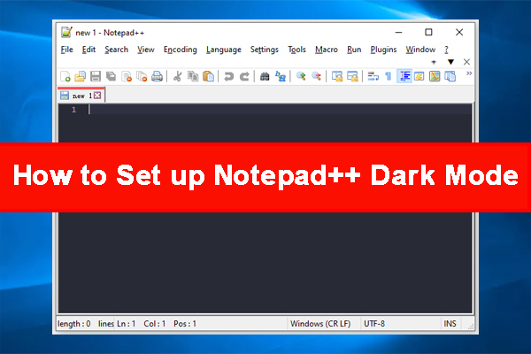 Notepad Dark Mode Themes How To Enable It On Windows 10 11