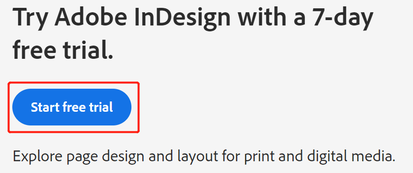 download adobe indesign free trial for mac