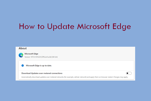 How To Update Microsoft Edge Manually So Easy 