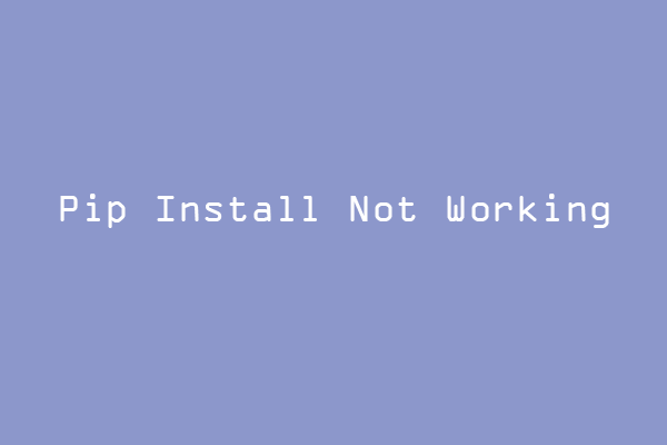 Import Not Working After Pip Install