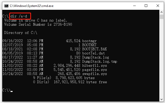 CMD List Files How To List Files In Command Prompt Windows 10 11 