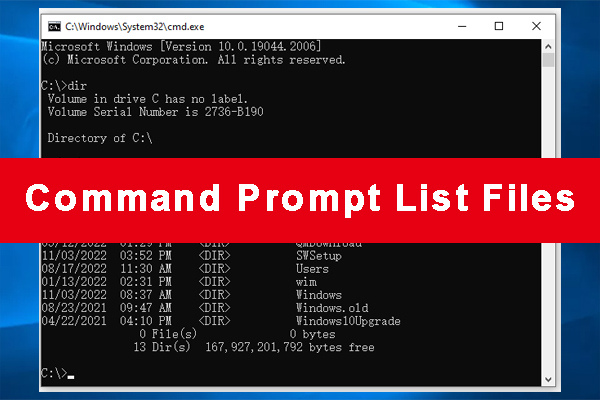 How To List Files In Command Prompt In Windows Windowstect Vrogue