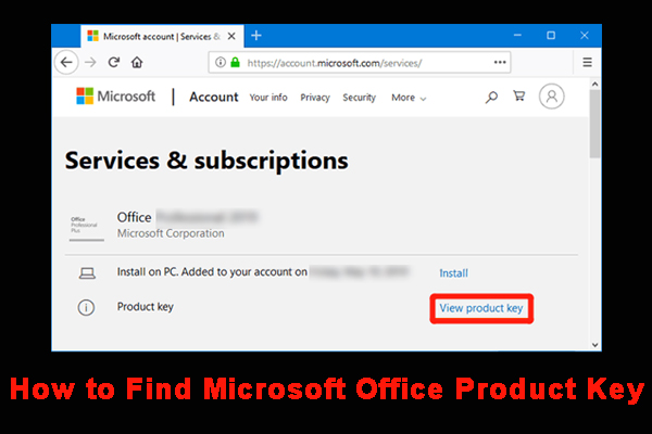 8 Methods To Find Microsoft Office Product Key Have A Try Now