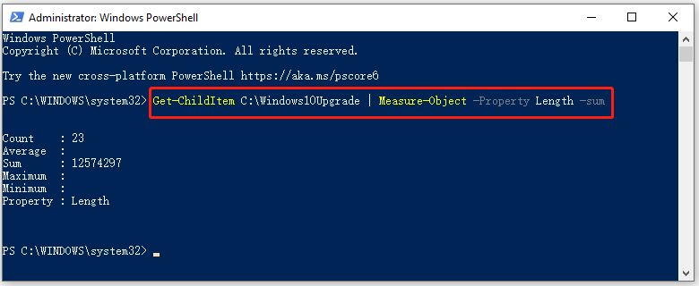 PowerShell Get Folder Size On Windows 10 11 Here s A Full Guide 