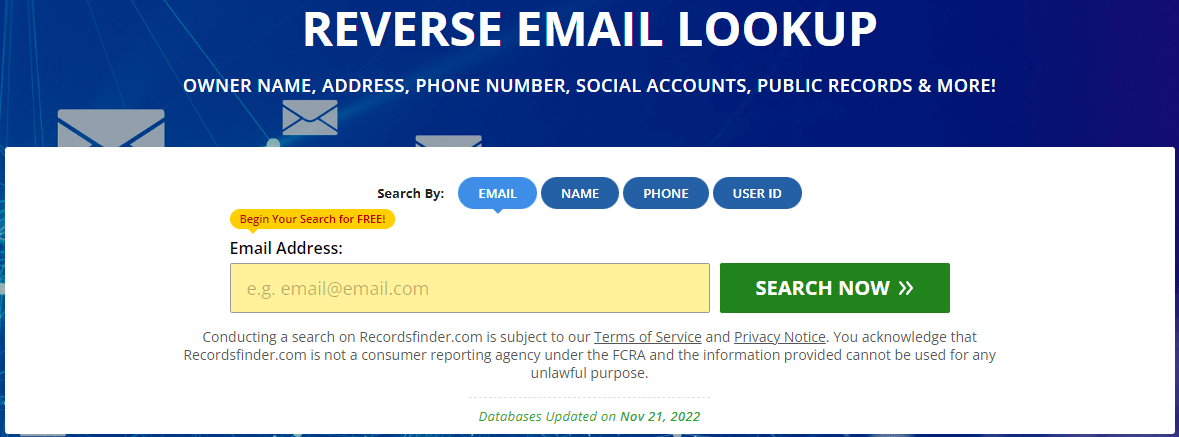 Top 6 Free Reverse Email Lookup Tools To Find Emails Reversely ...