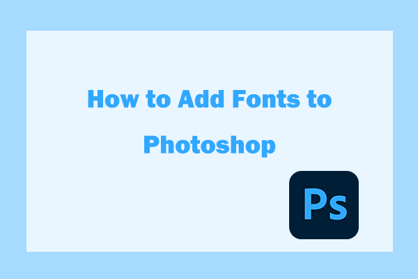 can you download fonts to photoshop