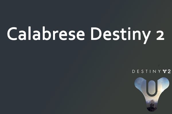 Destiny 2 calabrese ошибка