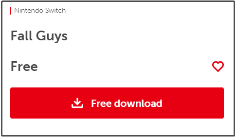 Fall Guys, Nintendo Switch download software, Games