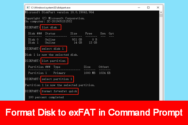 How To Format Disk To Exfat In Command Prompt Ultimate Guide 6279