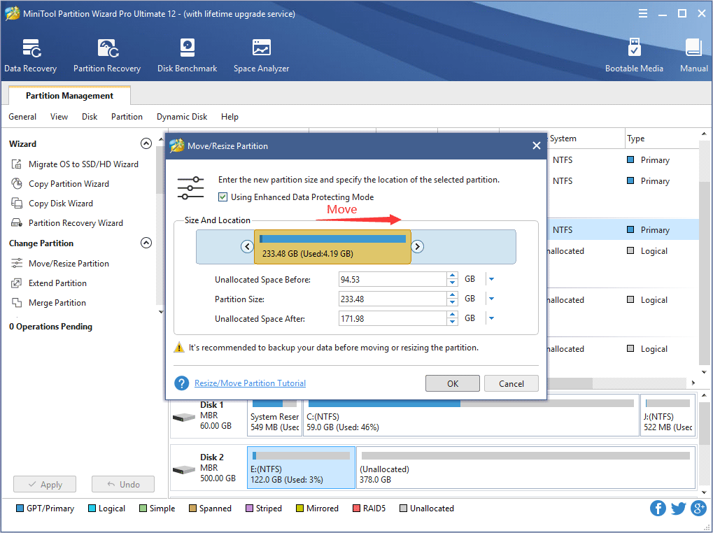 Minitool Partition Wizard How To Use